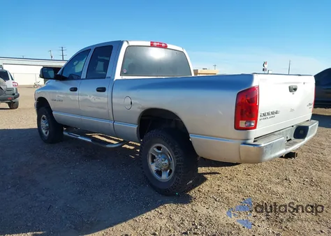 2004 Dodge Ram 2500 Slt/Laramie из США, поврежденный, VIN 1D7KU28D74J177389